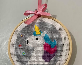 Unicorn Cross Stitch Kit