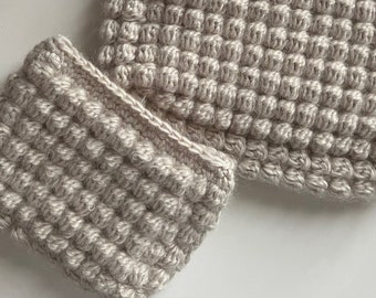 Bobble Clutch Crochet PATTERN