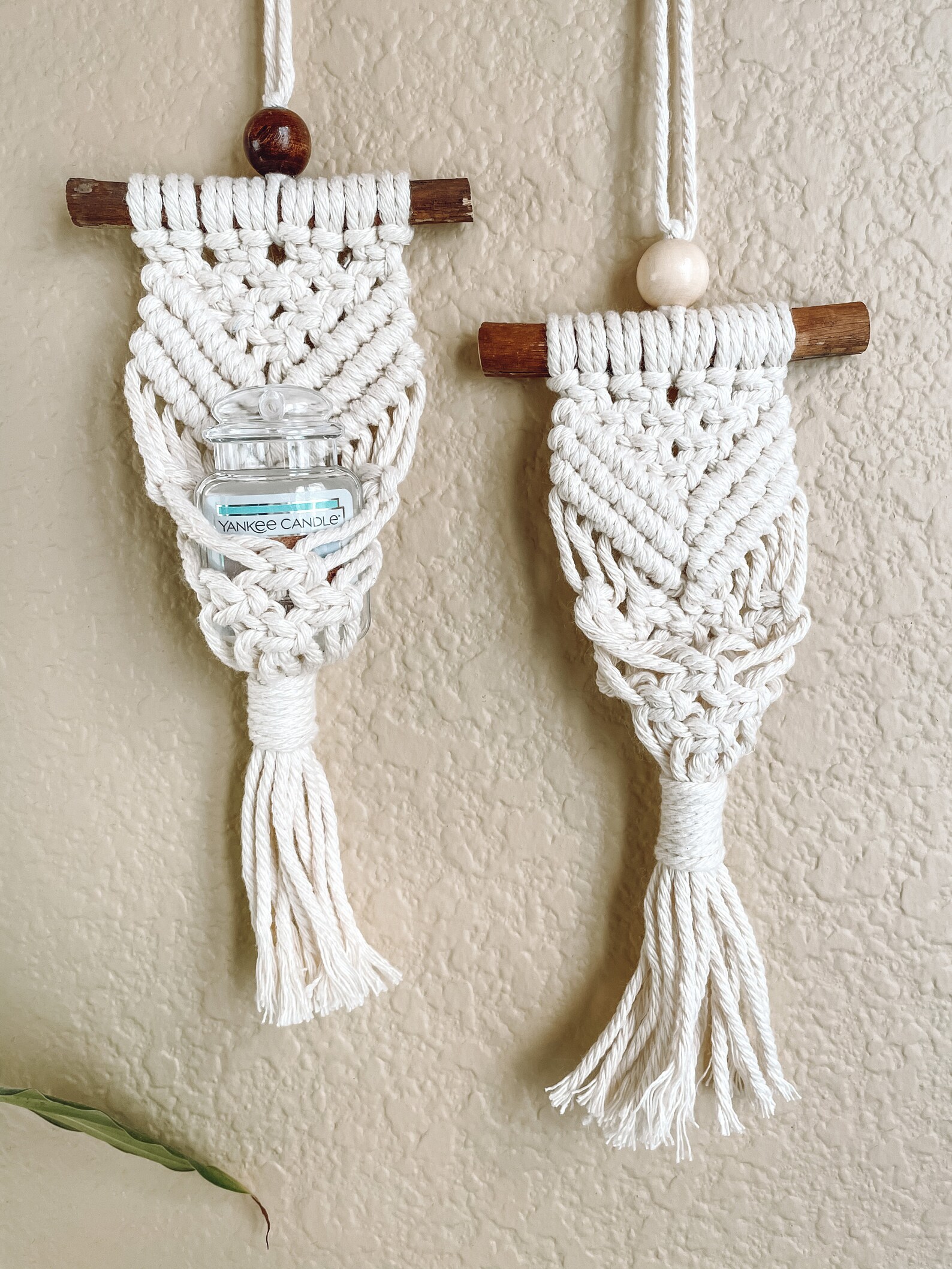 Boho Macrame Air Freshener for Car Car Accessories Macrame Etsy