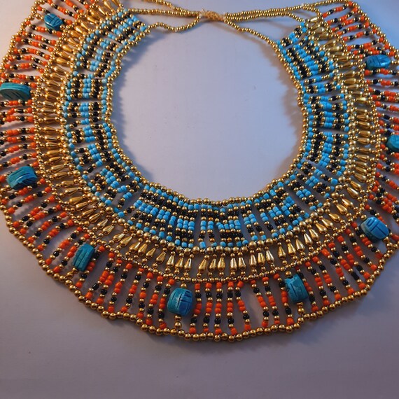 Handmade Jewelry. Party .beautiful Handmade Cleopatra Necklace With Belt Beautiful Set Set Costume great Gift. Etsy Ireland