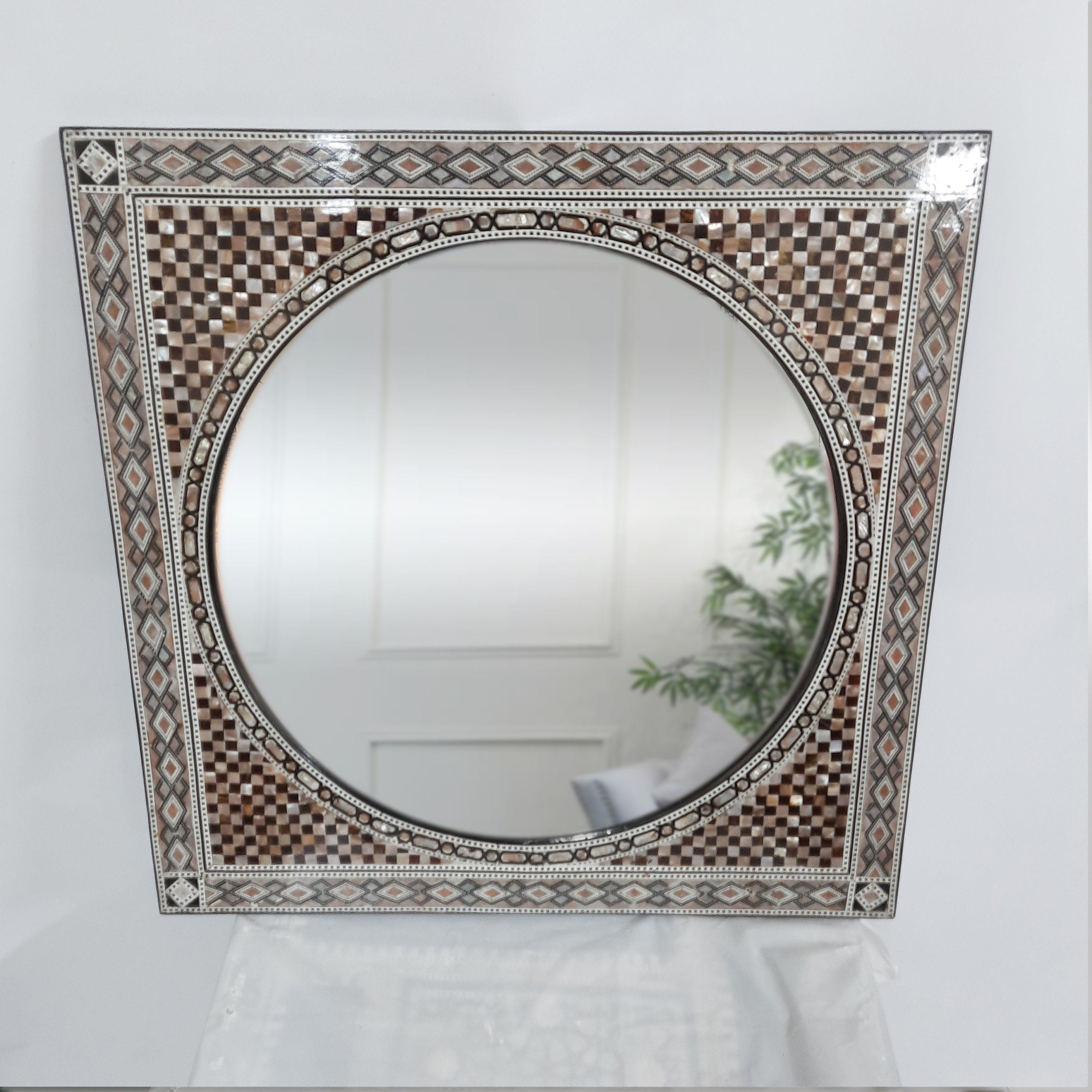 Mother Pearl Mirror - Etsy Mother Pearl Mirror - Etsy