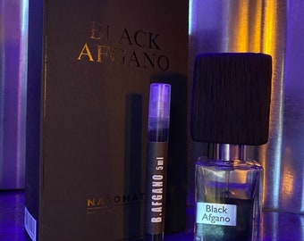 Black Afgano  5 ml extrait de parfum, profumo, profumi di nicchia, Note Legnose, Tabacco e Caffè  Legno di Agar e Incenso.