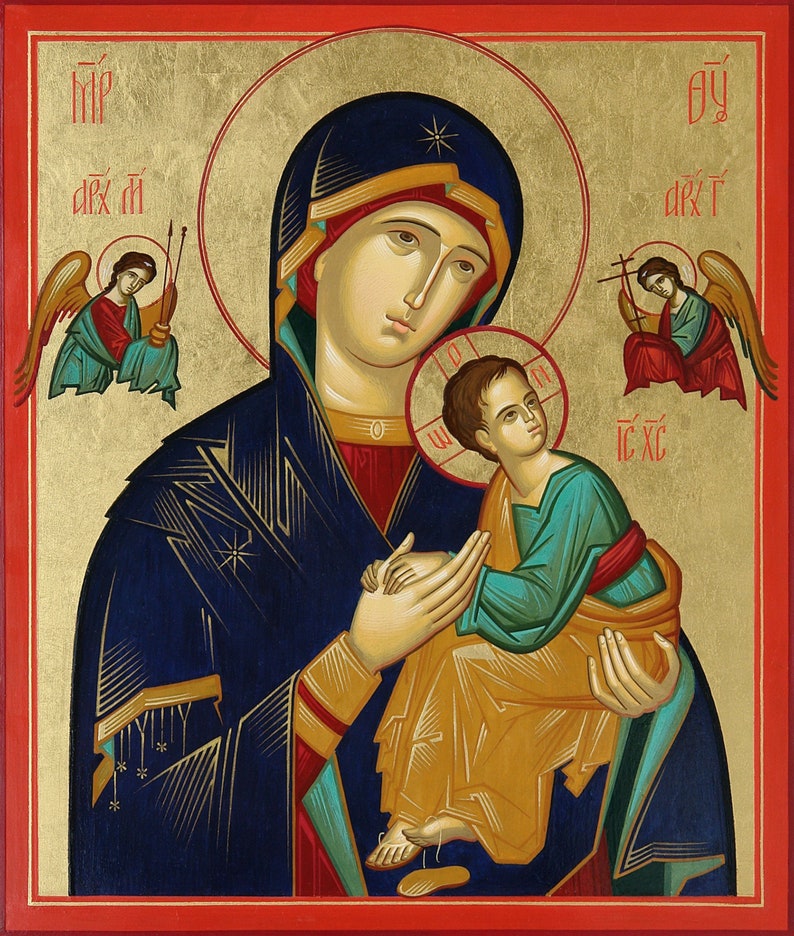 The Icon of Our Mother of Perpetual Help Etsy