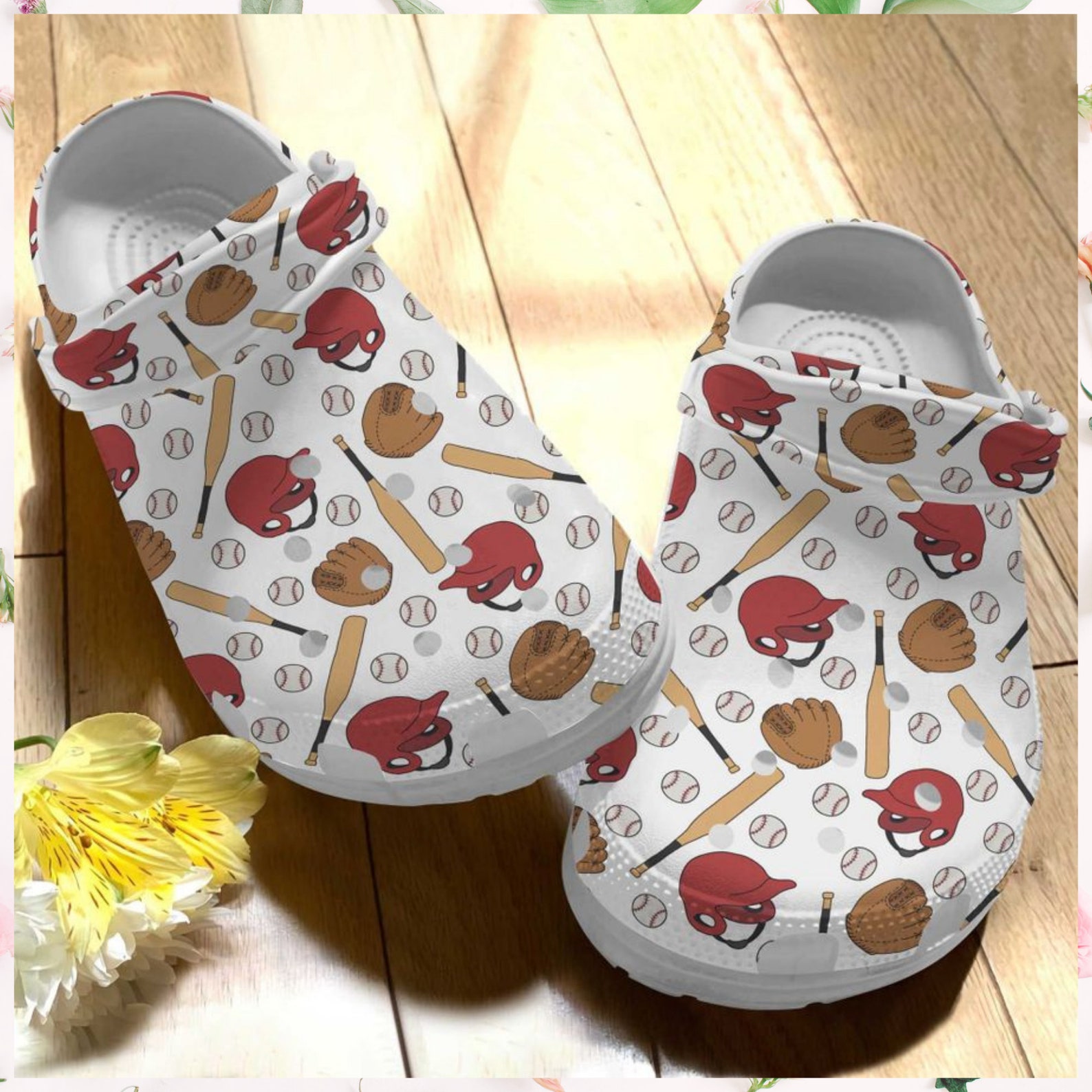 baseball crocs