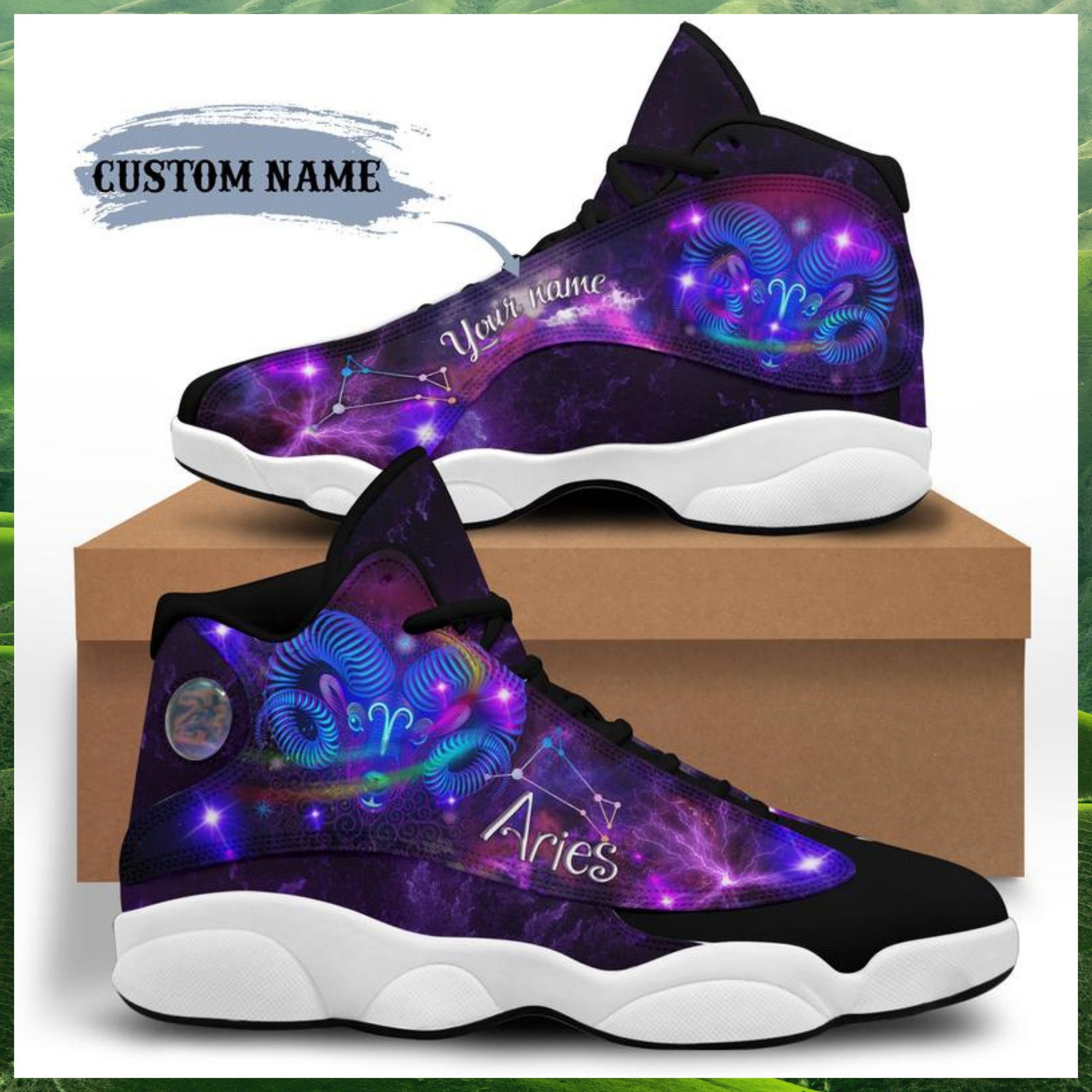 zodiac high top sneakers