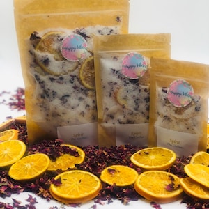 Aromatherapy Bath Salts -Natural Bath Salts- Self Care- Relaxation-Pamper Gift-Spa Gift- Birthday Gift- Zodiac Bath Salts- Gift for Him/ Her