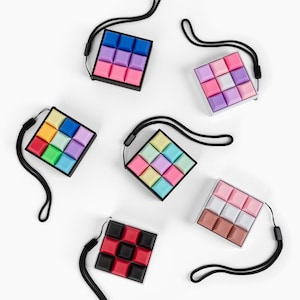 Custom Keycap Colors! 9 Key Mechanical Keyboard Fidget