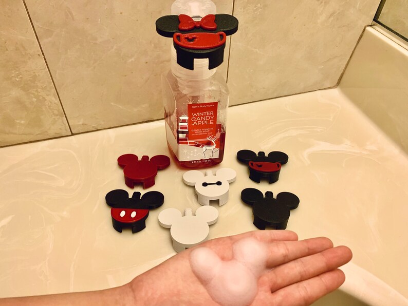 Mickey Mouse Foam Soap Dispenser Attachment image 1