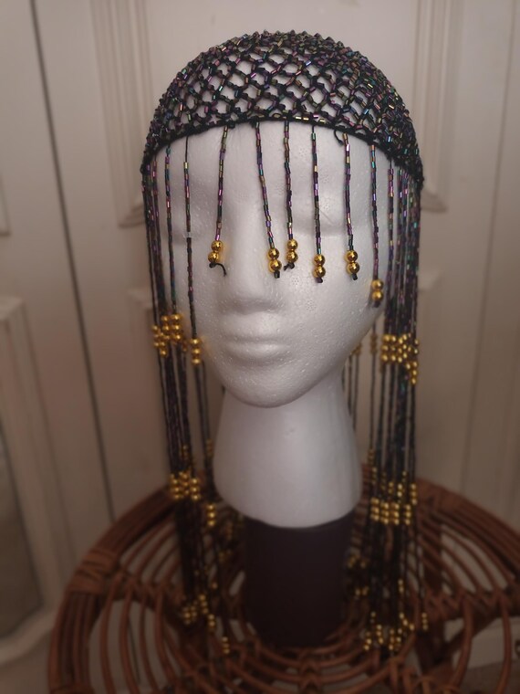 Cleopatra Pharonic Delightblack/gold Iridescent Stunning  display picture 2