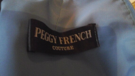 Stunning Vintage Peggy French Couture Coatdress s… - image 7