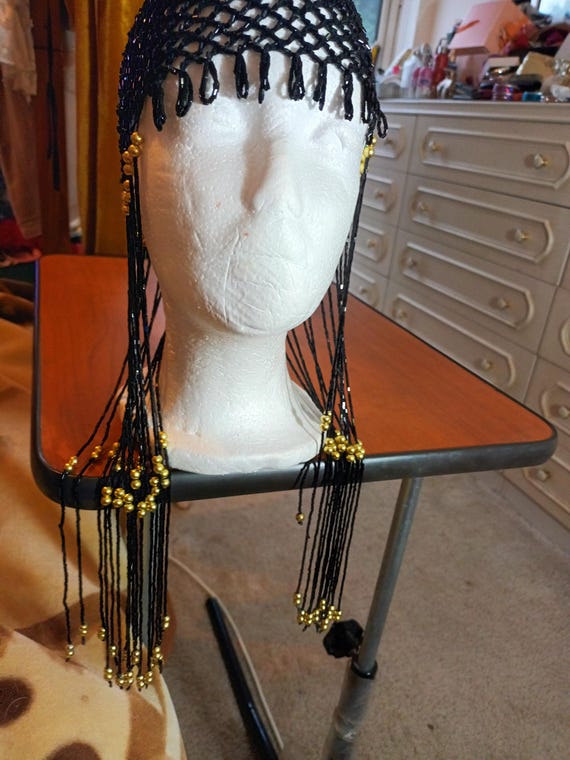 Cleopatra Pharonic Delightblack/gold Iridescent Stunning  display picture 1