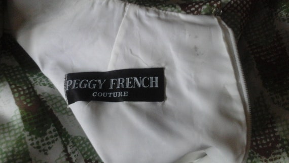 Sweet Peggy French Bow front Vintage Dress size 1… - image 7