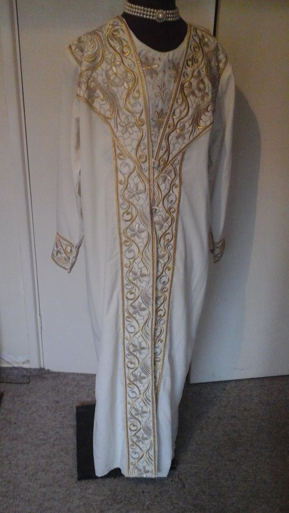 Stunning Vintage Moroccan Kaftan 70's