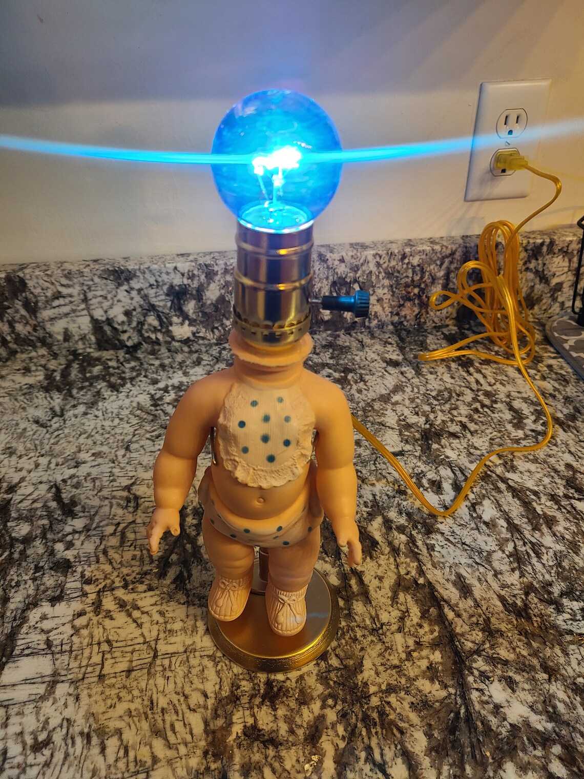 Handmade Doll Lamp. Lightbulb Included Etsy