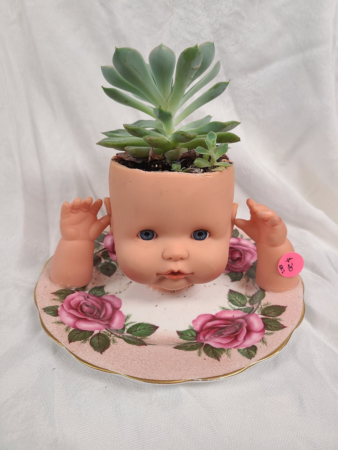 Doll Head Planters Elección de 4 Plantas no incluidas. Etsy