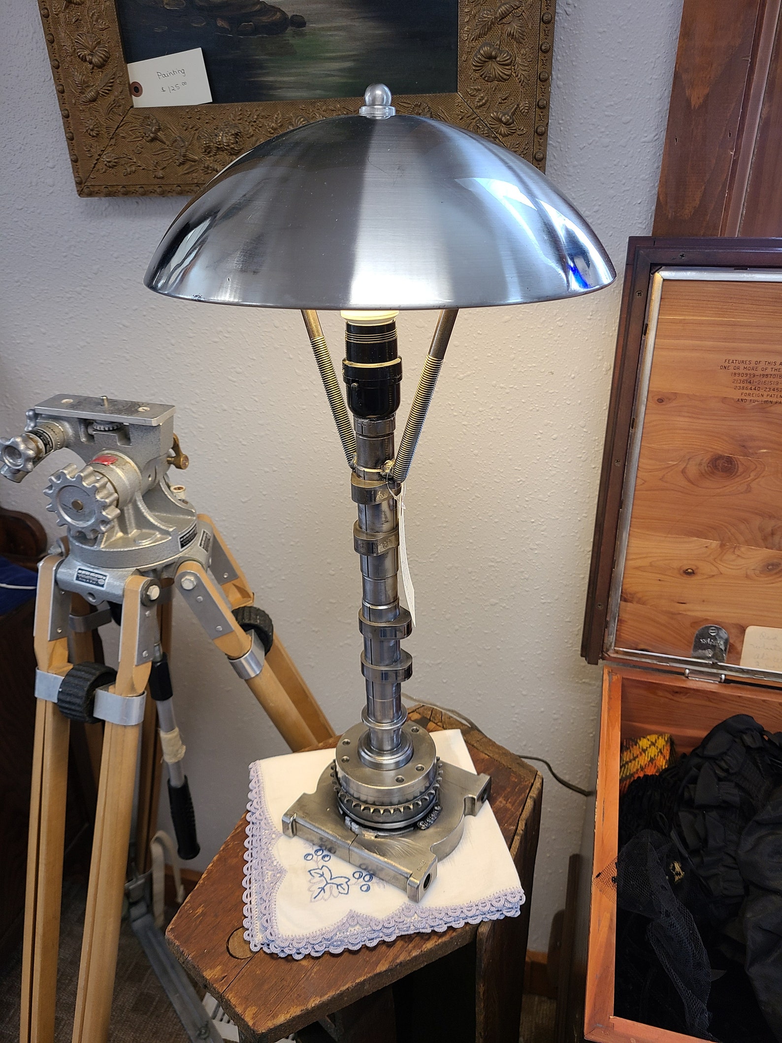 Handmade Car Parts Lamp. Etsy