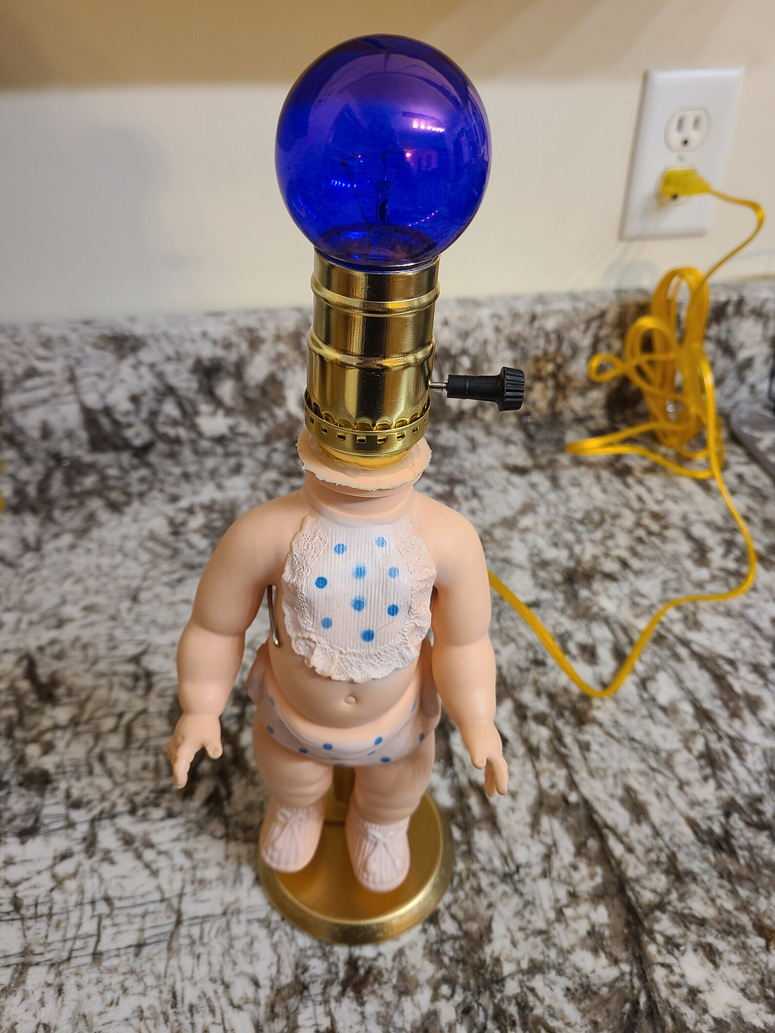 Handmade Doll Lamp. Lightbulb Included Etsy