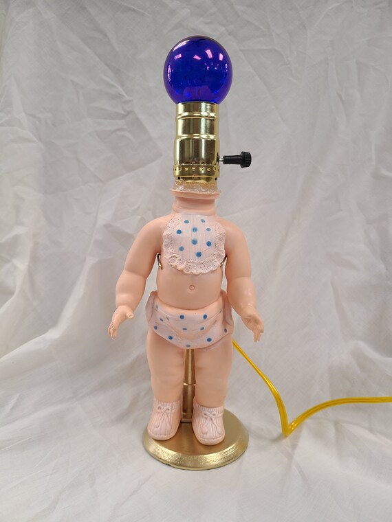 Handmade Doll Lamp. Lightbulb Included Etsy