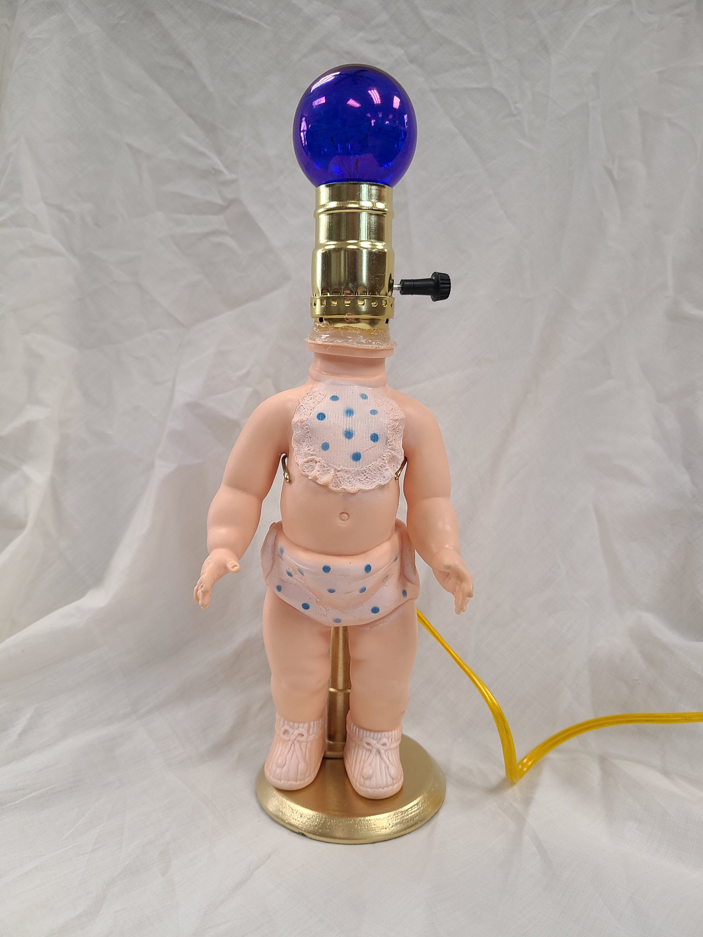 Handmade Doll Lamp. Lightbulb Included Etsy