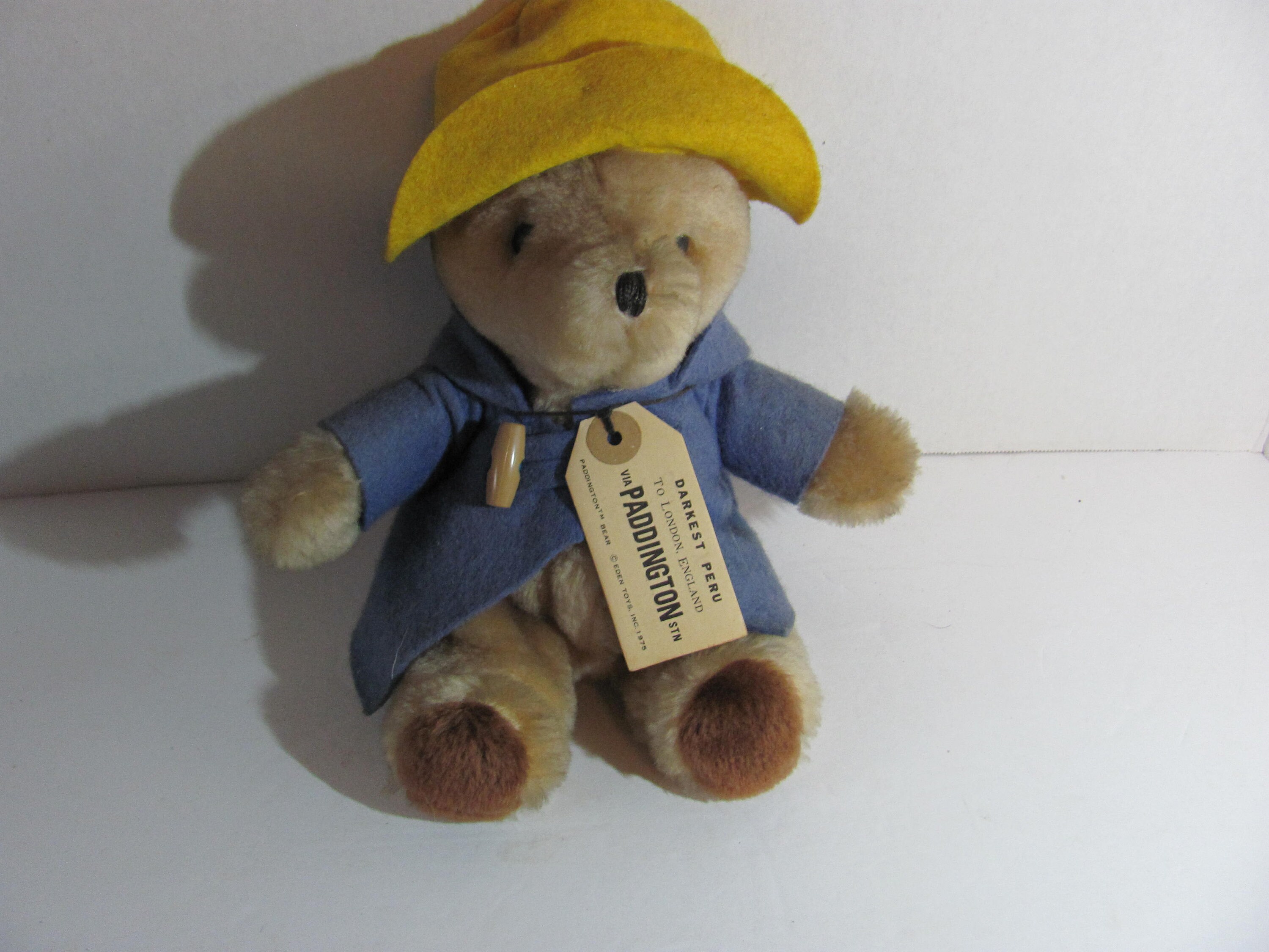 1975 Eden Toys Inc. Paddington Bear Etsy