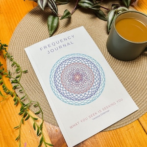 Frequency Journal: Law of Attraction, Guided Spiritual Prompts