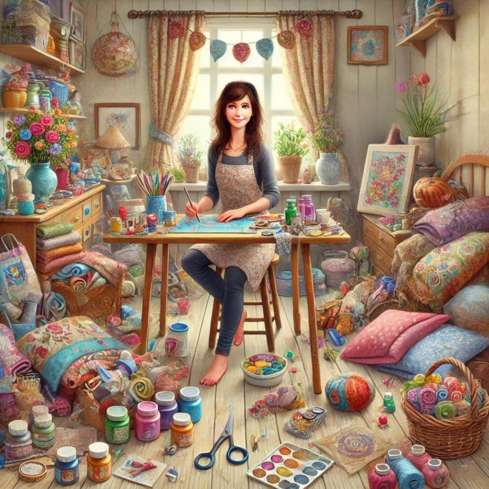 Crafting Instant Digital Download Printable Wall Art Image Clipart PNG ...
