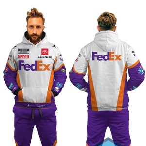 Denny Hamlin Nascar 2022 Shirt Hoodie Racing Uniform Clothes Sweatshirt Zip Hoodie Sweatpants