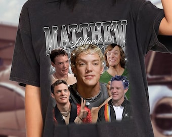 T-shirt vintage hommage Matthew Lillard, t-shirt graphique unisexe Matthew Lillard, t-shirt Matthew Lillard