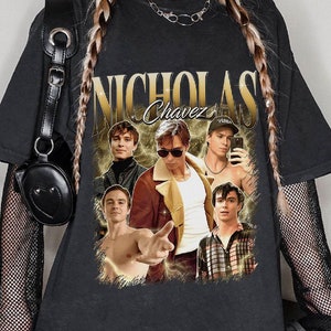Nicholas Alexander Chavez Vintage T-Shirt, American Actor Shirt, Nicholas Fans, Nicholas Chavez Shirt For Men and Women