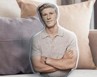 Robert Irwin Plush Pillow 3D Print Fan Girl Plushie Best Christmas Gift for Teen Girls, Robert Irwin Face Pillow