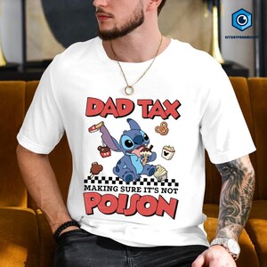 Comfort Colors Deadpool Dad Tax Make Sure It's Not Poison Shirt, Deadpool Dad Shirt,Gift For Dad, Dad Life Shirt, Father's Day Shirt image 2