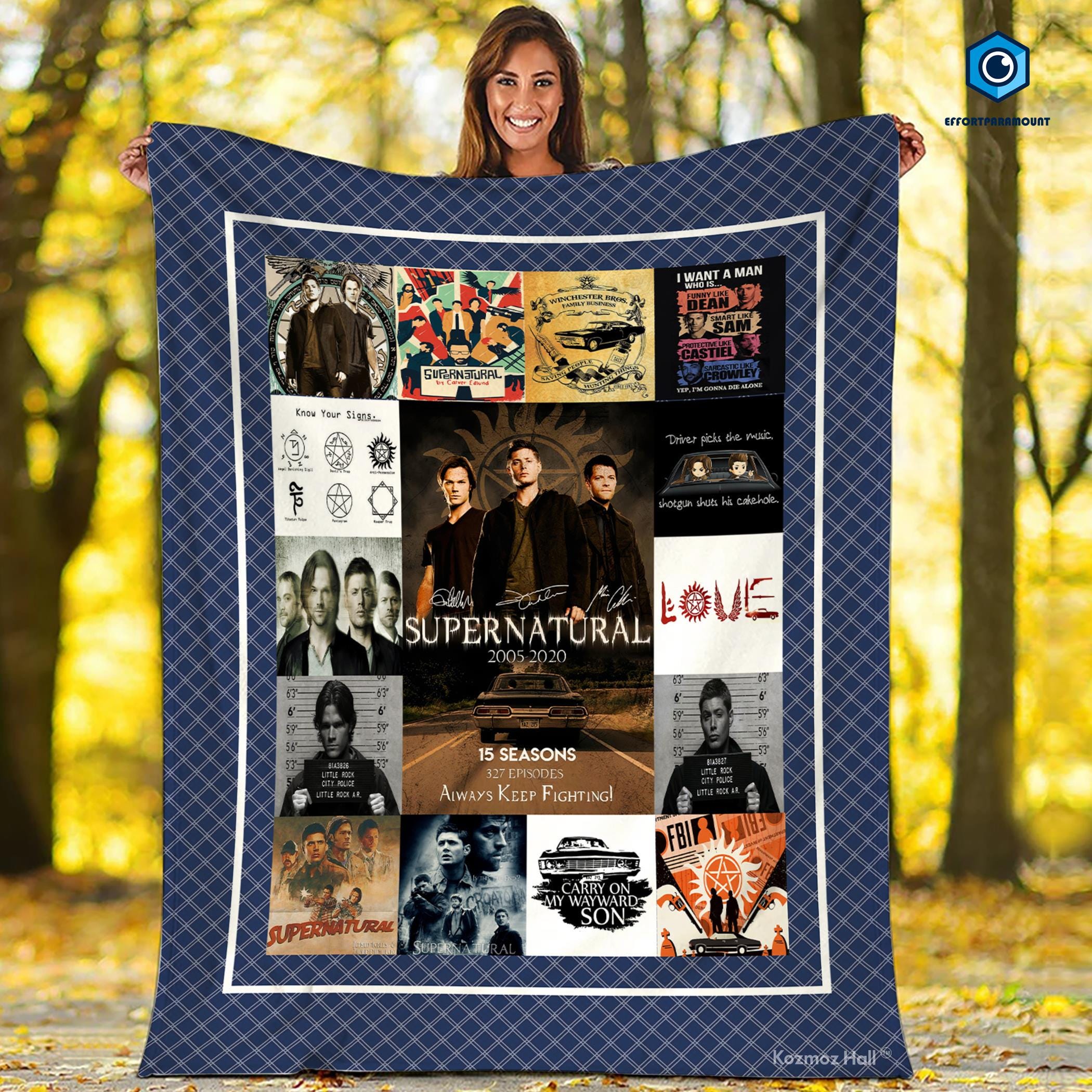 Jensen Ackles Blanket Etsy