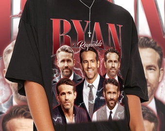 Camiseta vintage de Ryan Reynolds, camiseta de Ryan Reynolds, merchandising de Ryan Reynolds, camiseta pirata de Ryan Reynolds