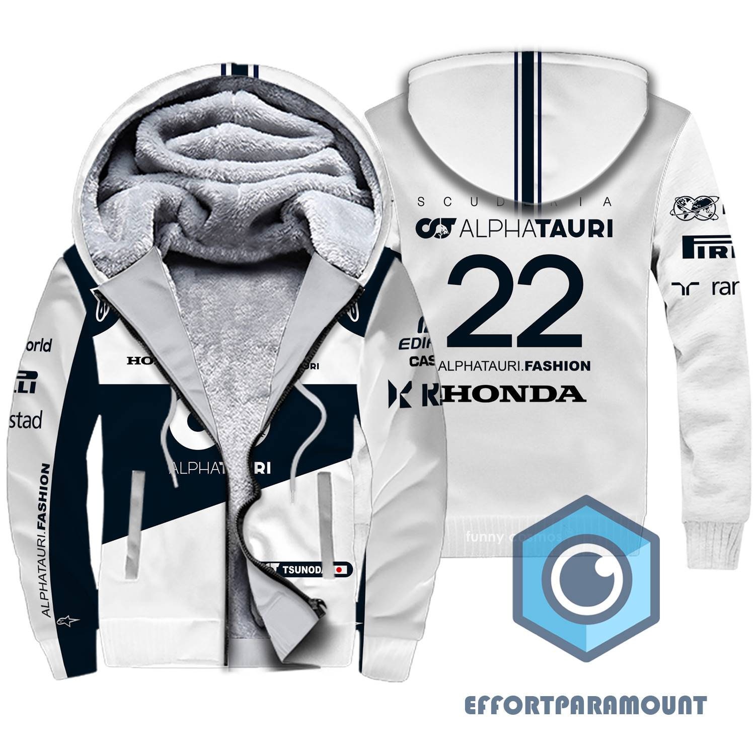 Yuki Tsunoda Formula 1 2022 Shirt Hoodie Racing Uniform Clothes