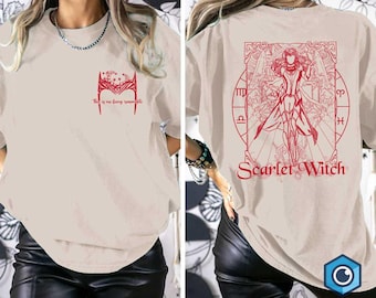 Wanda Maximoff Sweatshirt, Scarlet Witch Shirt, Maximoff 1989 Shirt, WandaVision Shirt, Scarlet Witch Sweatshirt