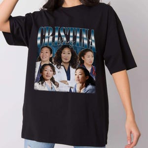 Cristina Yang Greys Anatomy Vintage T-Shirt, Gift For Woman and Man Unisex T-Shirt