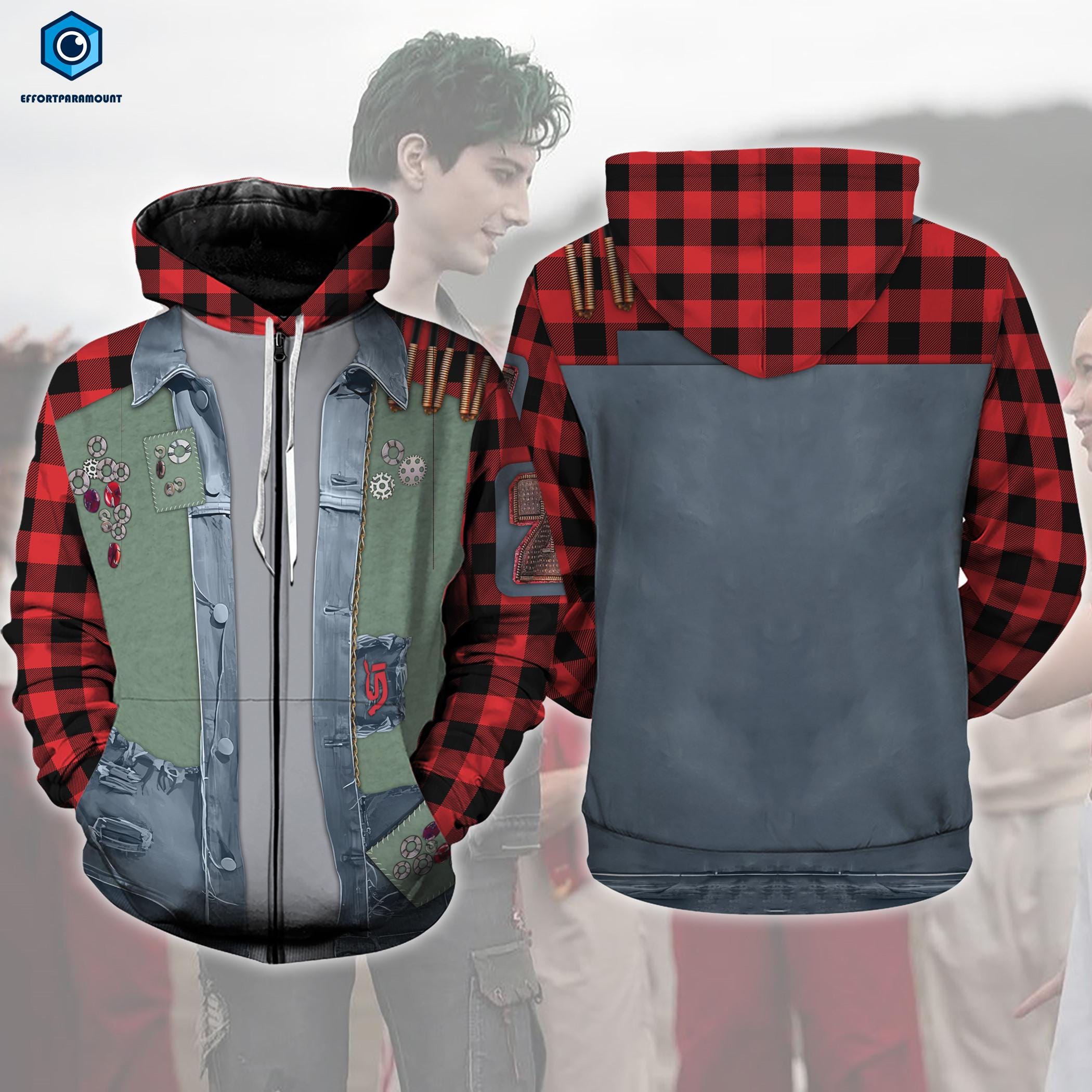 Zombies 4 Zed Full Over Print Hoodie, Zombies 4 Sweatshirt