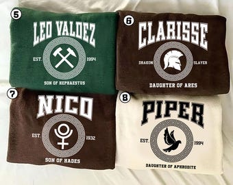Custom Percy Jackson Sweatshirt, Heroes Of Olympus Shirt, Camp Half Blood, Camp Jupiter Shirt, Book Lover Gift Shirt, Bookish Shirt