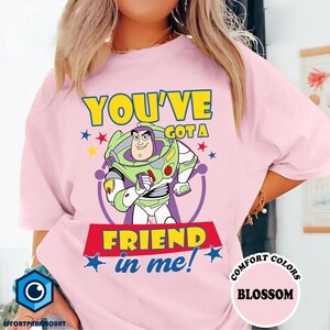 Chemise Vous avez un ami en moi, chemise Toy Story Woody, chemise Disneyland Toy Story 5, chemise personnages Toy Story, t-shirt personnages Toy Story image 5