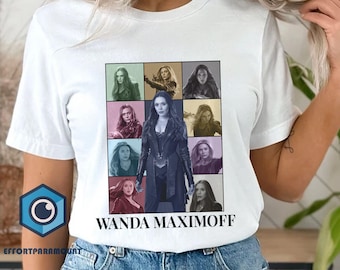 Wanda Maximoff Eras Tour Style Shirt | Scarlet Witch Shirt | Wanda Maximoff Shirt | Superhero Shirt | Avengers Shirt