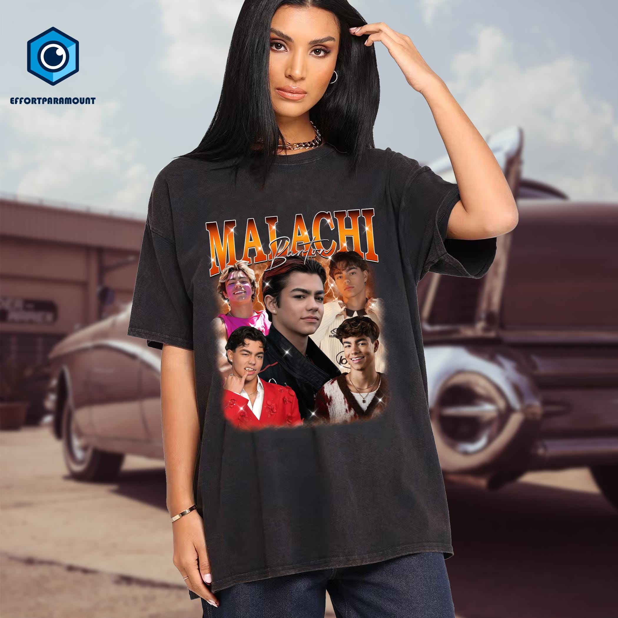 Malachi Barton 90s Vintage Style T-shirt, Malachi Barton Tshirt ...