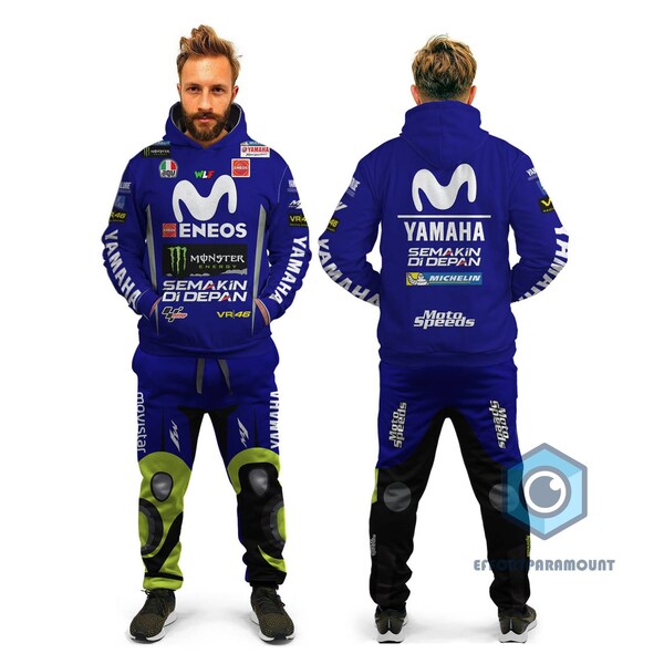 Moto Grand Prix Valentino Rossi MotoGP 3D Racing Uniform Sweatshirt T Shirt Zip Hoodie Halloween Costume