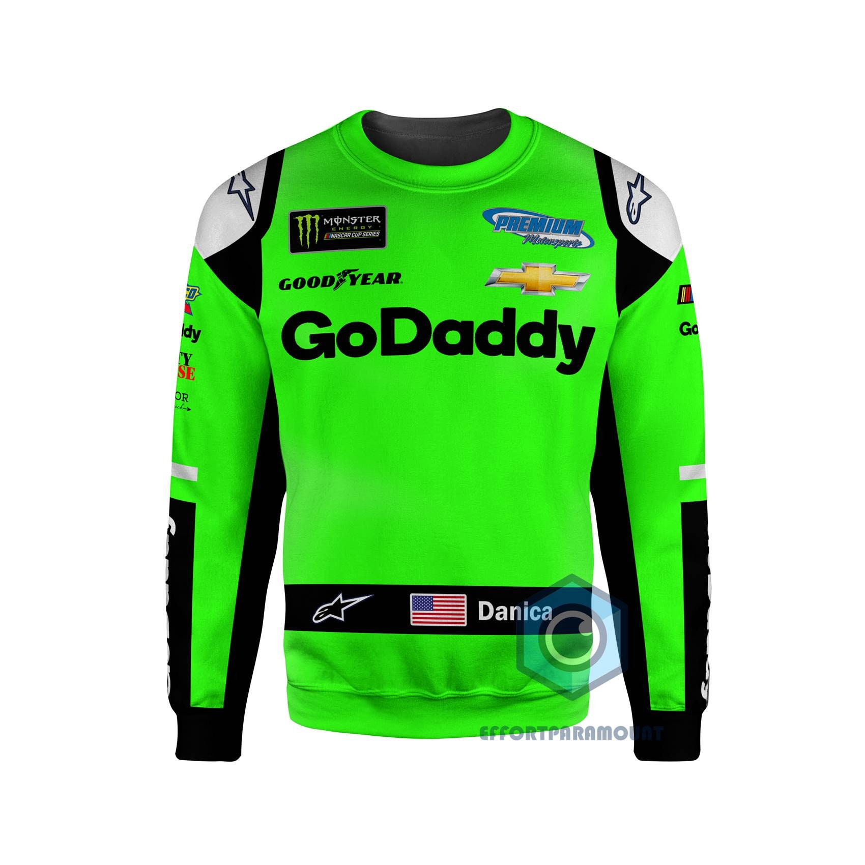 Danica Patrick Shirt Hoodie Racing Uniform Clothes Nascar