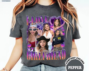 Custom Your Own Shirt, Girlfriend Shirt Custom Photo, Custom Photo Vintage Graphic 90s Shirts, Custom Girlfriend Tee, Insert Your Design