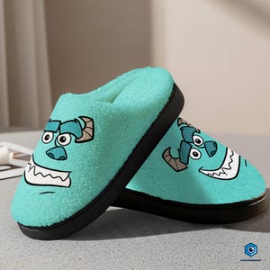 Monster Inc Adult Slippers - Etsy