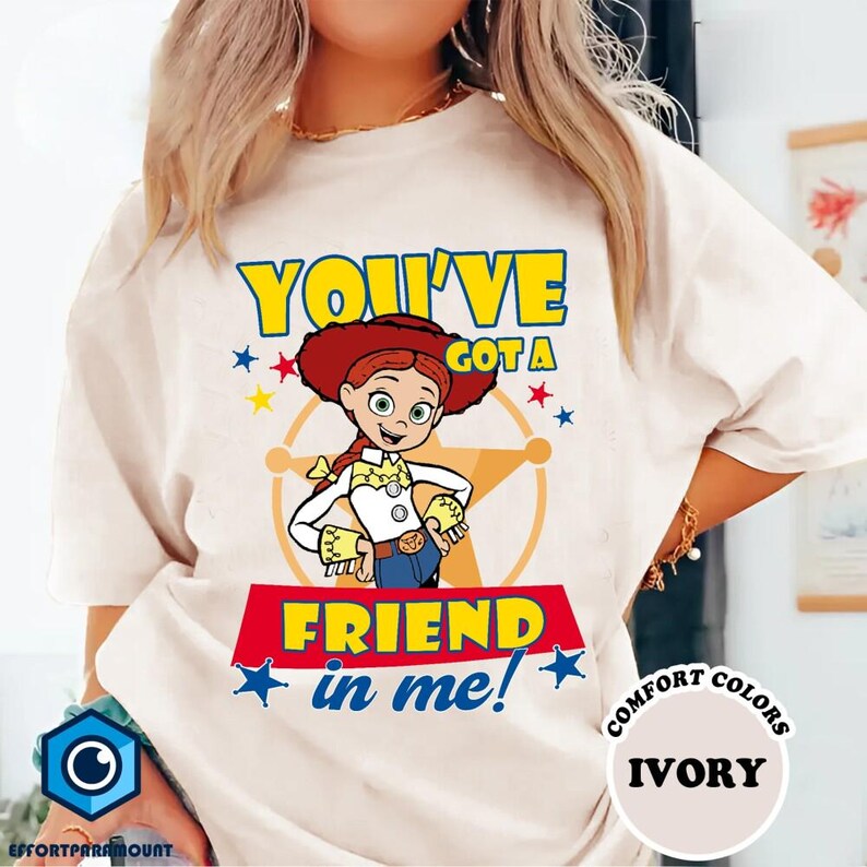 Chemise Vous avez un ami en moi, chemise Toy Story Woody, chemise Disneyland Toy Story 5, chemise personnages Toy Story, t-shirt personnages Toy Story image 6