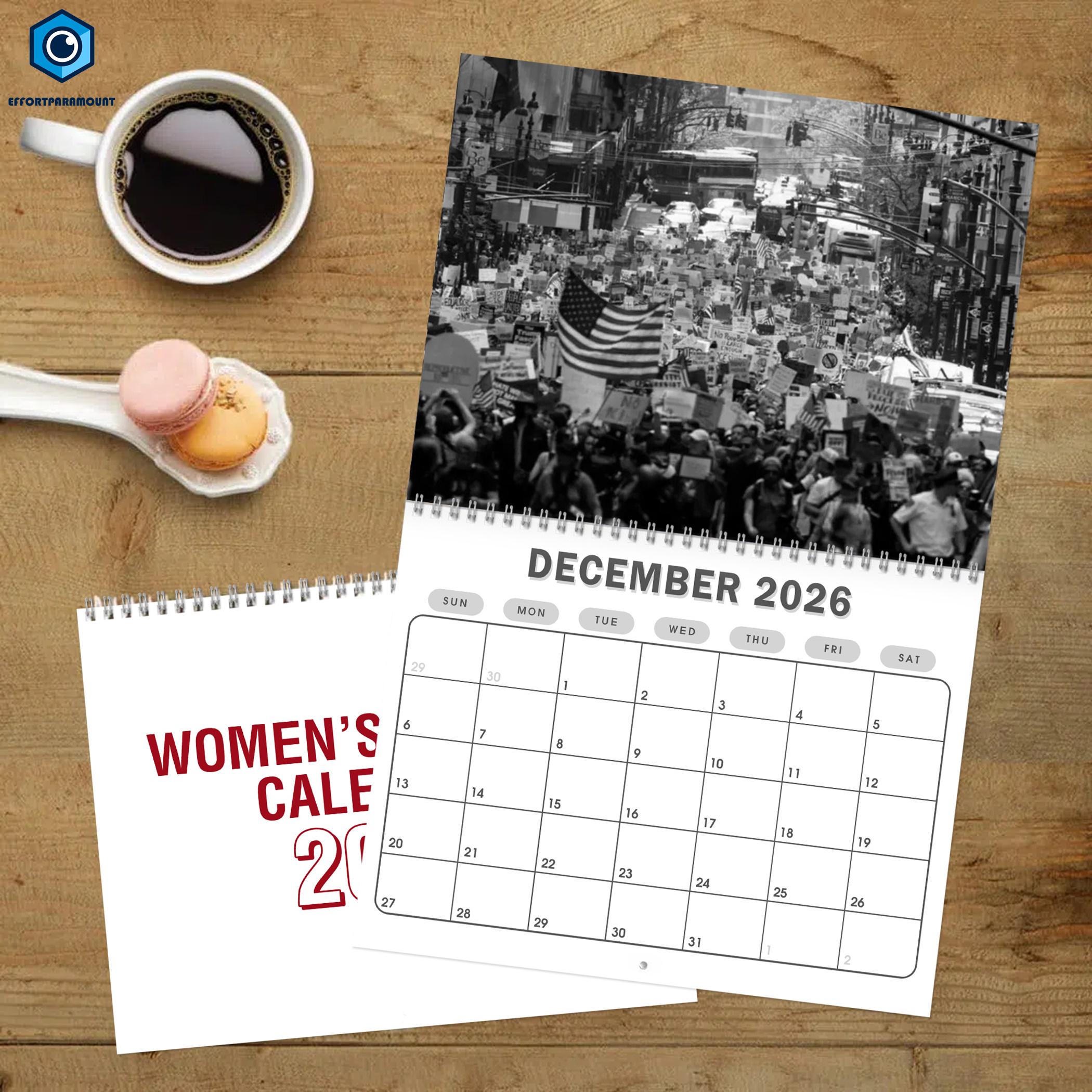 Discover Women's History 2026 Calendar, Inspirational African American Women Calendar