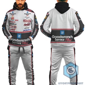 Dale Earnhardt Sr. 7 Time Champion Nascar 2000 Apparel Uniform Sweatshirt Zip Hoodie Sweatpant