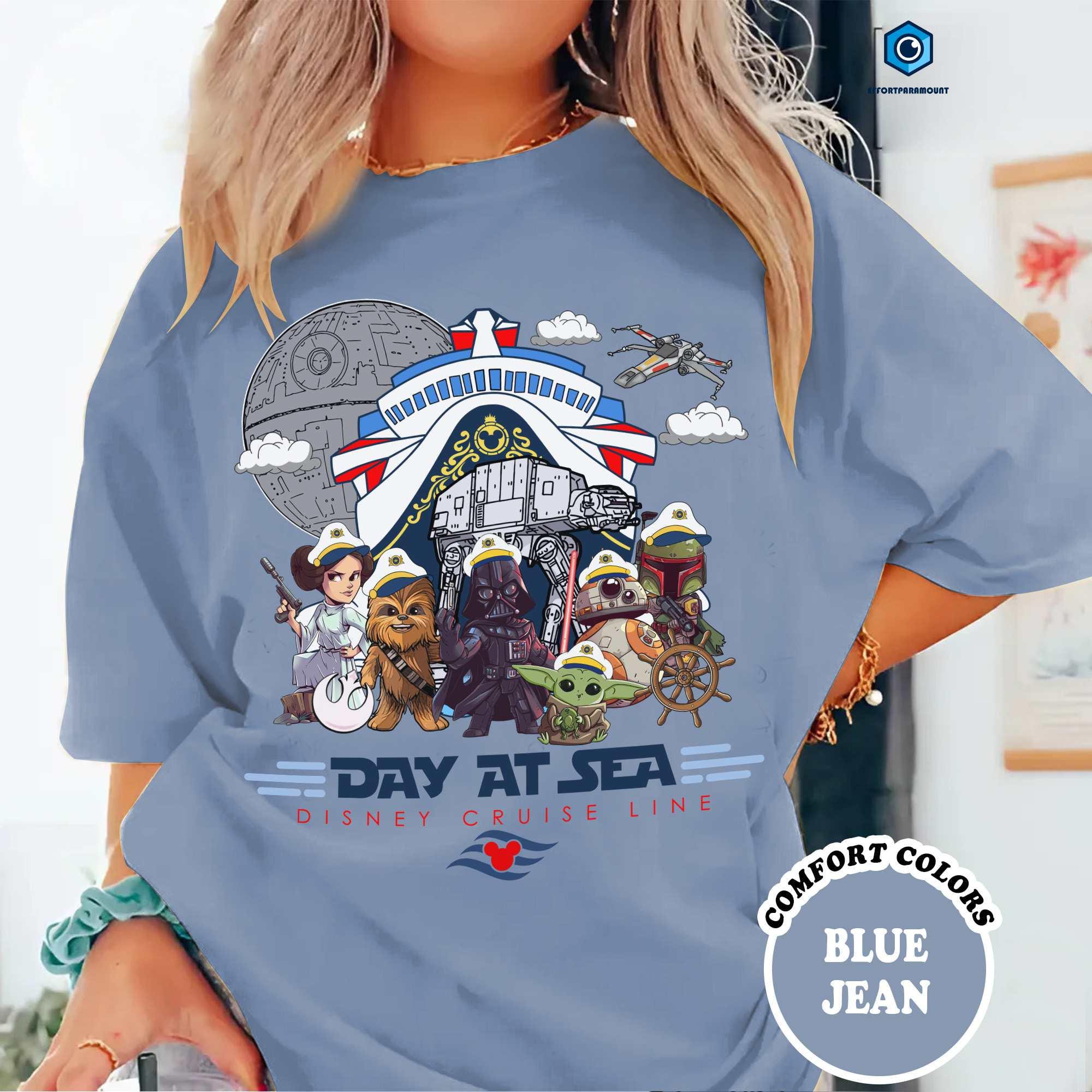 Starwars Day at Sea Shirt, Starwars Cruise Line Shirt, Disneyland