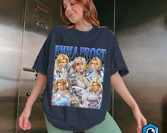 Camiseta de Emma Frost / Camiseta de jugador / Merchandising de X-Men / Regalo para fans de Emma Frost / Camiseta unisex / Regalo para hombres y mujeres